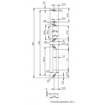 ELEKTRA-PLUS Toores Pimekatteplaat Universaalkarpidele - 1-kohaline Valge ABS