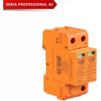 VCX Professional C2P Class C Liigpingekaitse 2P (T2) 40kA