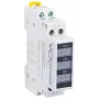 VCX DVM 3-faasiline modulaarne pinget näitav seade 80-500V AC DIN-liistule