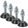 IVENSIS ISA08 Vibratsioonivastased Jalad, 4 tk komplekt