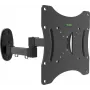 OPTICUM Flexi Twin Full-Motion TV seinakinnitus 17-42 tolli ekraanidele, must, 25 kg kandevõime