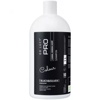 DR LUCY Black & Silver Shampoo for Dark Coat Dogs - 1L