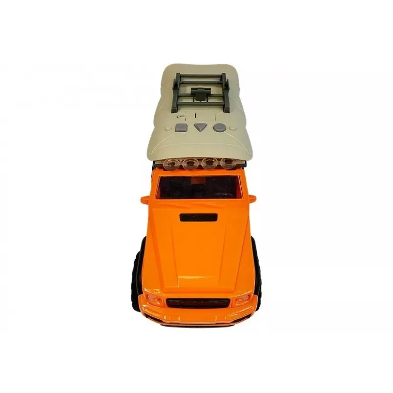 LEAN TOYS Camping Truck Jeep Sounds and Lights