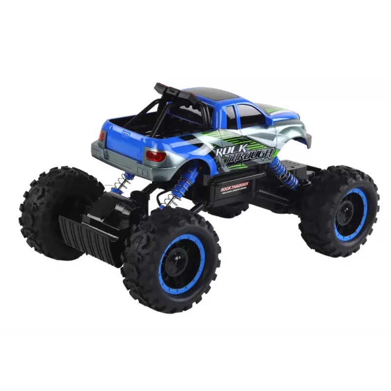 LEAN TOYS Off-road Remote Controlled RC Car 1:14 2.4G Blue