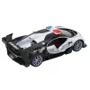 LEAN TOYS Kaugjuhitav RC Politseiauto Mõõtkavas 1:12 Valge