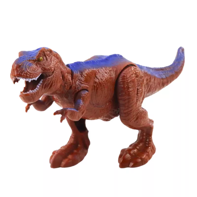 LEAN TOYS Dinosaur Transport Truck Figure Lights Sounds Green
