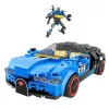 LEAN TOYS Robot Car 2in1 Hurricane Blue Construction Bricks 328 tk.