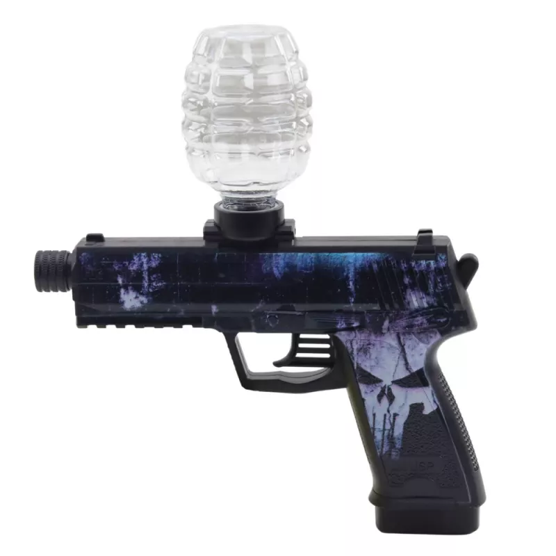 LEAN TOYS Automaatne vees geelpallipüstol Skull