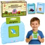 LEAN TOYS English Word Learning Card Reader Educational Toy Blue