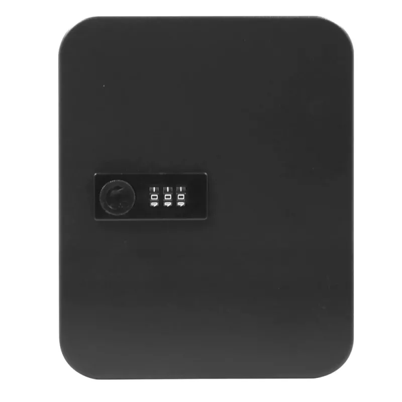LEAN Metal Key Box with Digital Code, 48 Hooks, Black Stickers