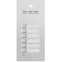 ACO FAM-P-6NPACC sissepandav 6-korteri paneel RFID-lähipääsulugejaga, hõbedane