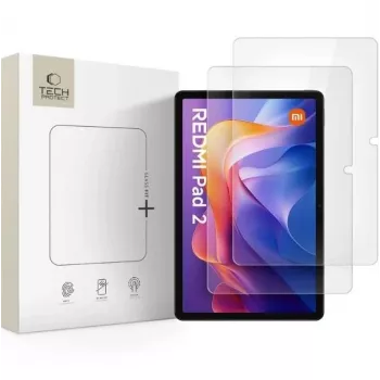 TECH-PROTECT Glass Fit+ 2-Pack Karastatud Klaasist Ekraanikaitse Xiaomi Redmi Pad 2 / Redmi Pad SE 11.0 inch Läbipaistev