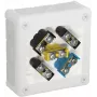 VIPLAST VP-51 Pindpaigaldatav Ühenduskarp 12 Avaga Valge IP55 118x118x46mm 051-51