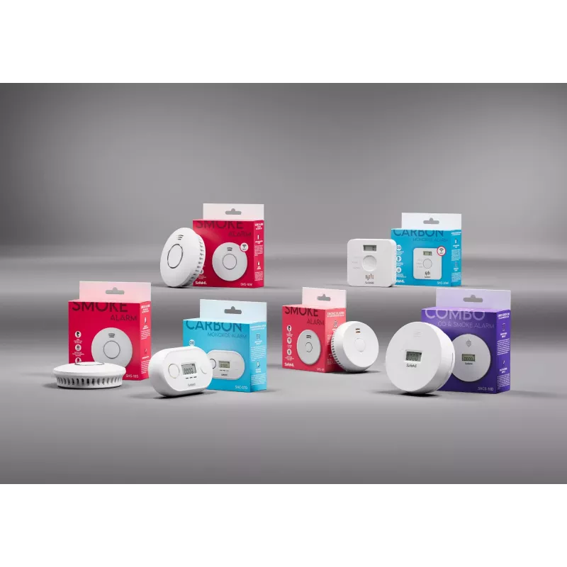 SAFEMI SHS-10W WiFi suitsuandur - Fotoelektriline, 85dB, Tuya Smart, 2-aastane aku, EN14604