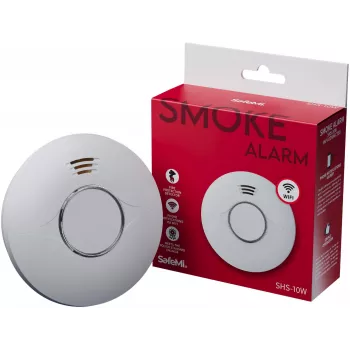 SAFEMI SHS-10W WiFi suitsuandur - Fotoelektriline, 85dB, Tuya Smart, 2-aastane aku, EN14604