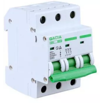 GACIA SB6L C 3P 20A Miniature Circuit Breaker (MCB) 6kA, C-Curve, 3-Pole, 20A