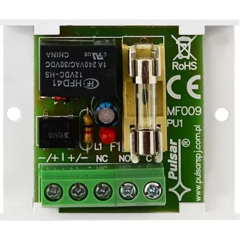 PULSAR AWZ510 Releemoodul - 1x SPDT, 12V DC mähis, 1A