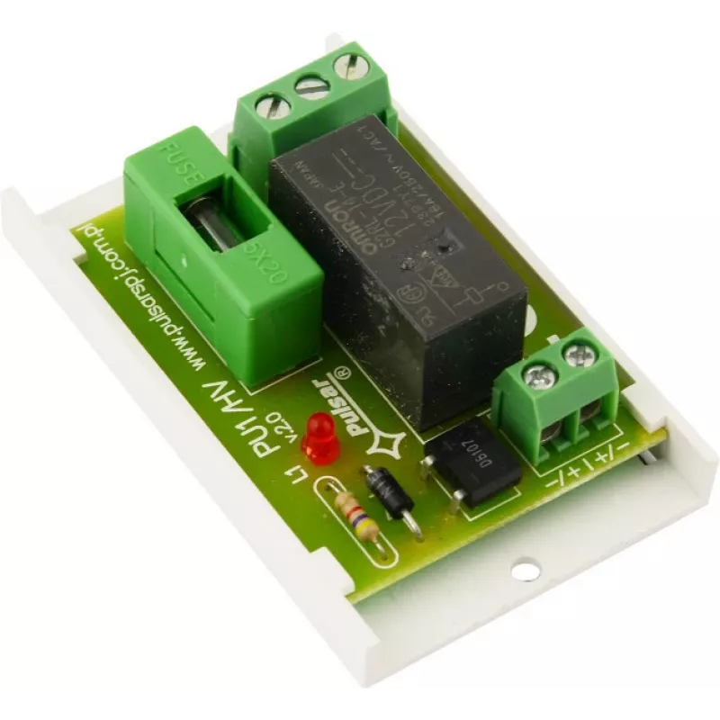 Pulsar AWZ514 Releemoodul, 1x SPDT, 10-16V DC, 1A, Kruviühendused