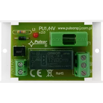 Pulsar AWZ514 Releemoodul, 1x SPDT, 10-16V DC, 1A, Kruviühendused