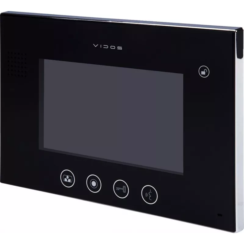 VIDOS M670B 7-tolline TFT LCD värvimonitor uksekõnesüsteemidele