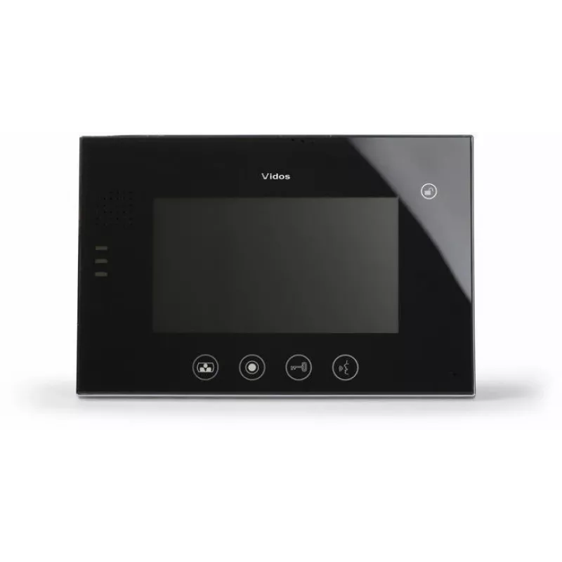 VIDOS M670B 7-tolline TFT LCD värvimonitor uksekõnesüsteemidele