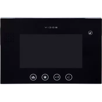 VIDOS M670B 7-tolline TFT LCD värvimonitor uksekõnesüsteemidele