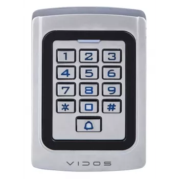 VIDOS Kombinatsioonlukk ZS41-lugejaga - Iseseisev juurdepääsukontroll, PIN ja kaart, IP65