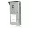 VIDOS DUO S1102A 2-pere uksekõneseade, roostevaba teras, Full HD, 2-juhtmeline, must