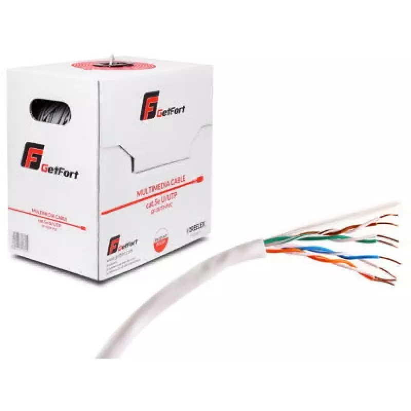 GETFORT Premium Cat.5e U/UTP PVC võrgukaabel 305m (1000ft) - Hall