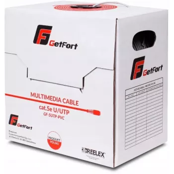 GETFORT Premium Cat.5e U/UTP PVC võrgukaabel 305m (1000ft) - Hall