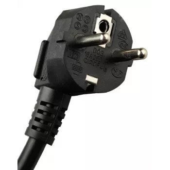 GETFORT LGF-06-Z 19-tolline 1U 6-pistikupesaga Schuko toitejaotuse seade (PDU) - 1,8 m kaabel, 16 A, 230 V, must