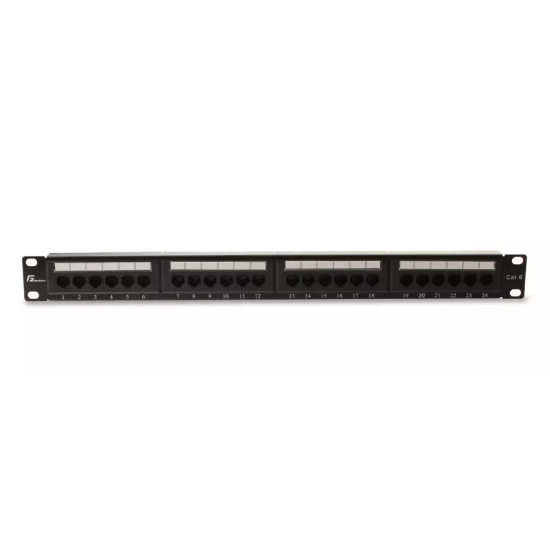 GETFORT PGF-6UTP24-B4 Patch Panel UTP Cat.6 24 Port 1U Must