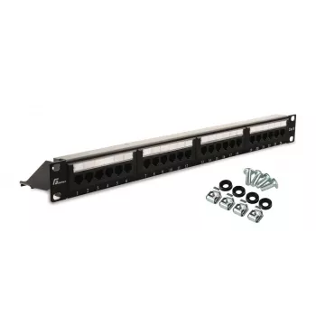 GETFORT PGF-6UTP24-B4 Patch Panel UTP Cat.6 24 Port 1U Must
