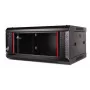 GETFORT 19 inch CALI 4U 600x450 seinakinnitusega võrgukapp - must (WGF04-64EH-WGB)