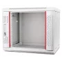 GETFORT WGF09-64EH-WGG 19 inch 9U seinakapp võrguseadmetele 600x450mm hall (RAL 7035)