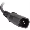 Getfort GF-9R30/IEC 1U 19-tolline riiuli PDU 9x IEC C13 pistikupesaga, 16A, 3m kaabel, must