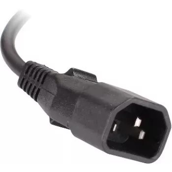 Getfort GF-9R30/IEC 1U 19-tolline riiuli PDU 9x IEC C13 pistikupesaga, 16A, 3m kaabel, must