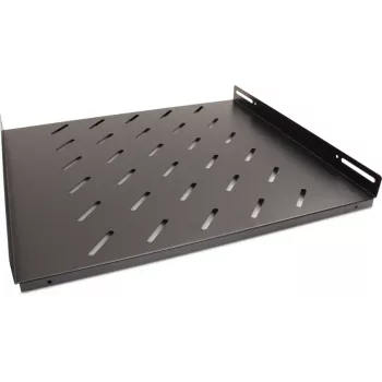 Getfort 60cm fikseeritud riiul 1U 19-tolline must 20kg
