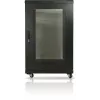 GETFORT 19-tolline 15U 600x600 põrandakapp must