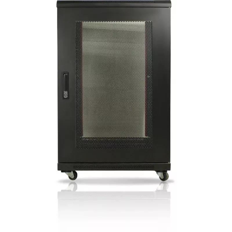 GETFORT 19-tolline 15U 600x600 põrandakapp must