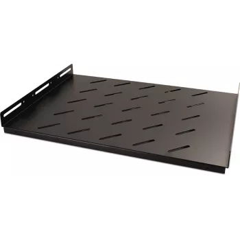 Getfort 60cm fikseeritud riiul paigalduskappi 1U 19 tolli must 50kg