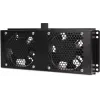 Getfort GF-FAN2 1U 19-tolline riiuliventilaatoripaneel 2 ventilaatoriga, must