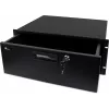 Getfort GF-4U-drawer 4U Rack Drawer - 19-tolline Lükandsahtel Lukuga, Must