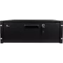 Getfort GF-4U-drawer 4U Rack Drawer - 19-tolline Lükandsahtel Lukuga, Must
