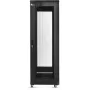 GETFORT 19-tolline 42U 600x800 vabaltseisev perforeeritud serverikapp - must (RAL 9005)
