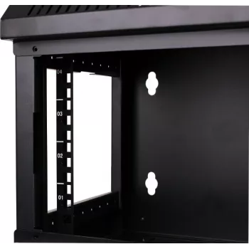 Getfort WGF04-33EH-WGB 10-tolline 4U seinakapp 300x300mm must
