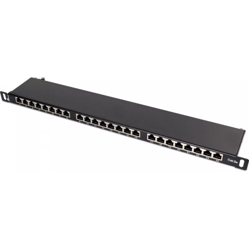 Jaotuspaneel FTP Cat.5e 24 Porti 0.5U Must GETFORT PGF-5EFTP24-B8