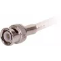 GETFORT BNC-Z RG59 Crimp BNC Male Plug RG59 koaksiaalkaabli jaoks, 100 tk
