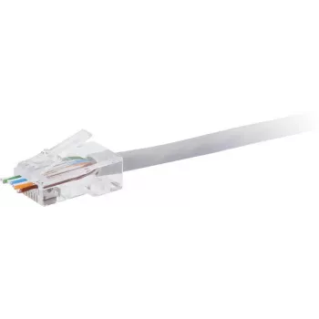 GETFORT RJ45 Cat.6 UTP läbivooluga modulaarpistik 8P8C (100 tk) - läbipaistev
