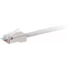 GETFORT RJ45 Cat.6 Shielded Pass-Through Connector 8P8C 100-Pack Transparent